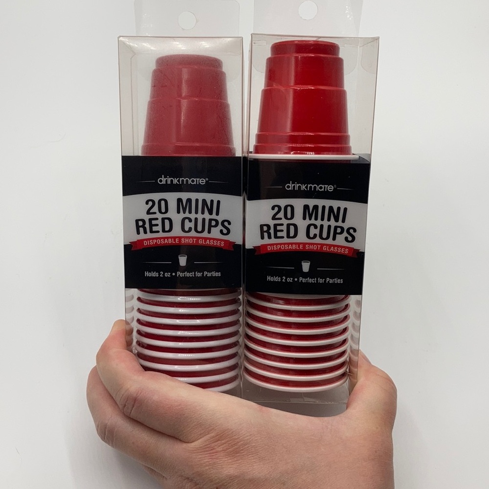 Set of 2 - Disposable Shot Glasses - Still in box! - Picture 4 of 4
